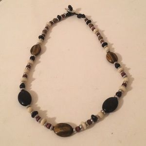 Stone beaded necklace